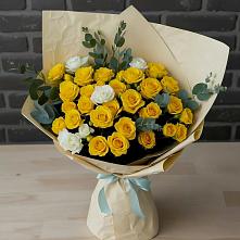 Букет цветов из:  Розы #REPLACE_PRED# Красной Поляне Краснодарского края