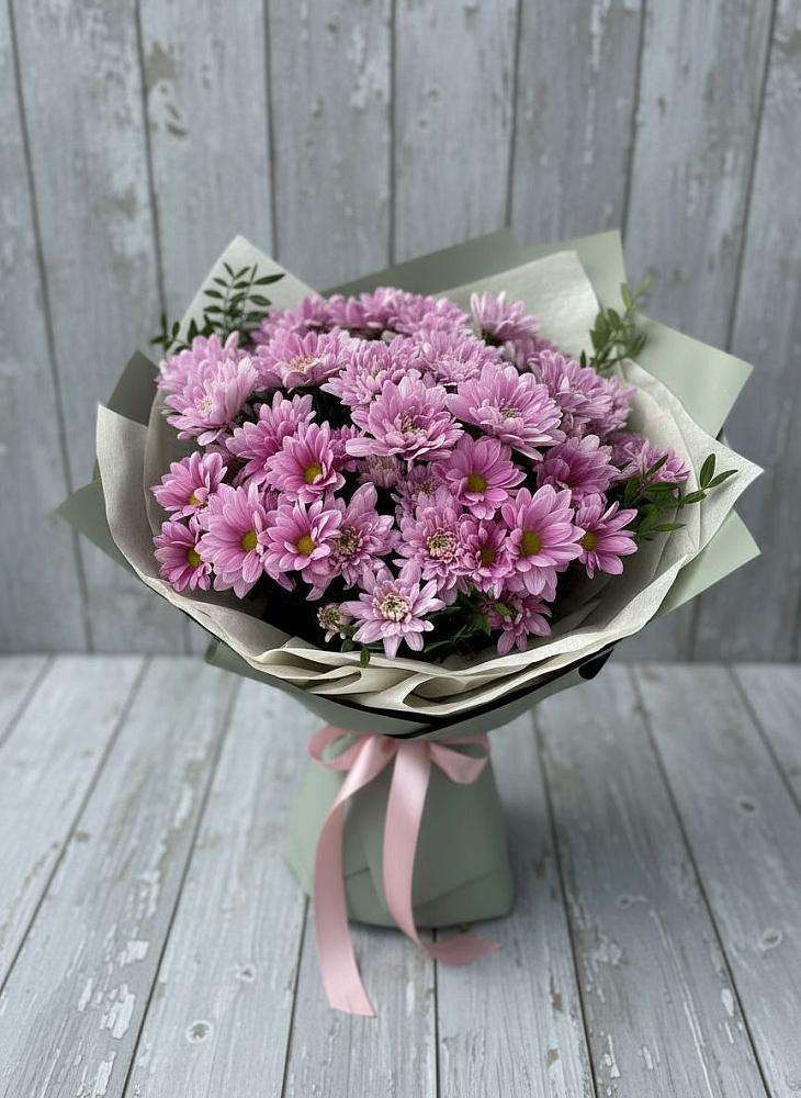 Букет цветов из: Хризантемы в Красной Поляне Краснодарского края