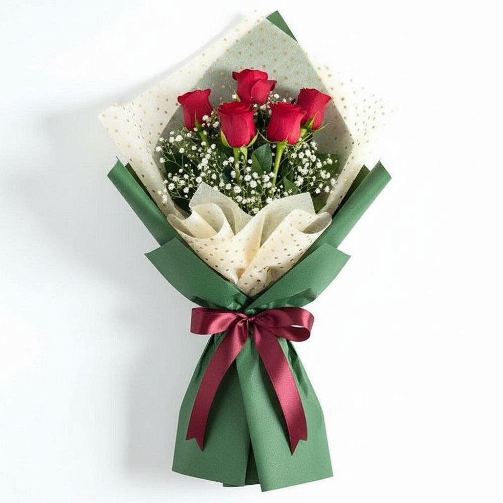 Букет цветов из: Розы в Красной Поляне Краснодарского края