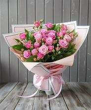 Букет Розовый кустик в Красной Поляне Краснодарского края