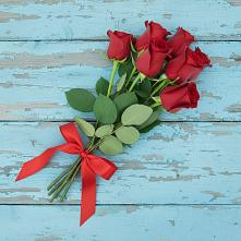 Букет Красные розы в Красной Поляне Краснодарского края
