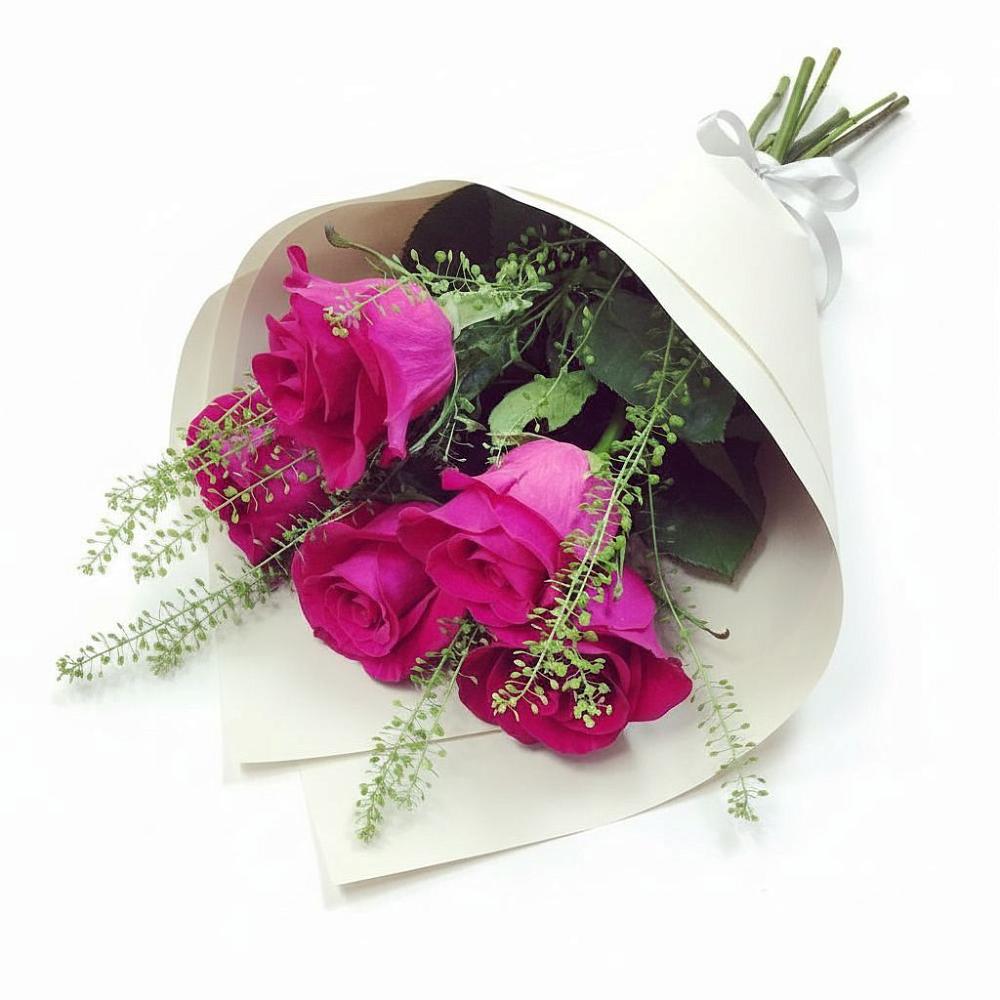 Букет цветов из: Розы в Красной Поляне Краснодарского края