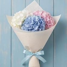 Букет цветов из:  Гортензия в Красной Поляне Краснодарского края