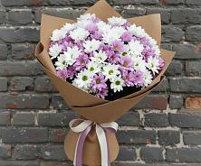 Букет цветов из:  Хризантемы в Красной Поляне Краснодарского края