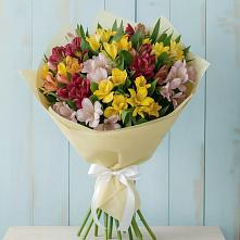 Букет цветов из:  Альстромерии в Красной Поляне Краснодарского края