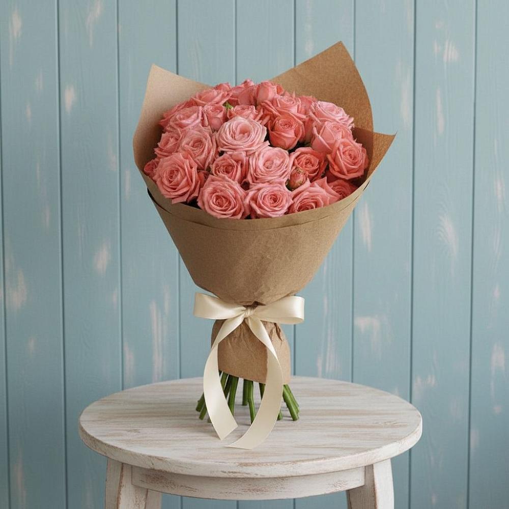 Букет цветов из: Розы в Красной Поляне Краснодарского края