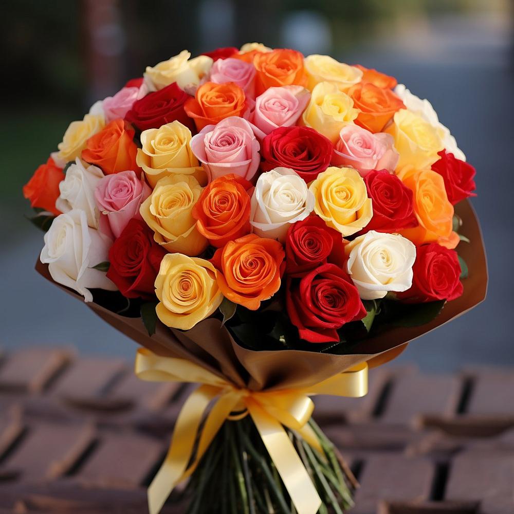 Букет Яркое начало в Красной Поляне Краснодарского края