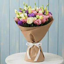 Букет цветов из:  Лизиантусы #REPLACE_PRED# Красной Поляне Краснодарского края
